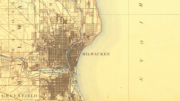 Milwaukee, as it appeared in O.W. Wight's time.