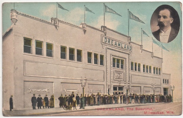 From its start as a venue for boxing and roller skating, Dreamland evolved in the early 1900s into a ballroom, the elegance of which, the management suggested, made it Milwaukee's 