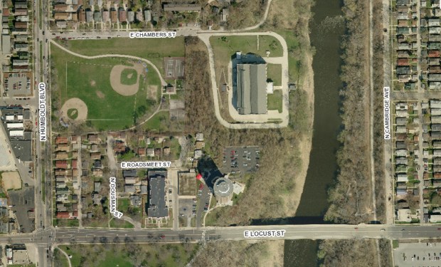 Locator map of pumping station