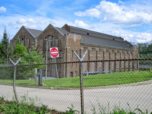 west end of Milwaukee RIver Pumping Station
