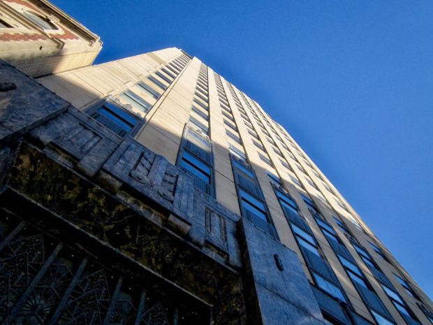 Originally offices, the Milwaukee Tower was converted into condominums in 2005 but retains much of its original Art Deco details. Carl A. Swanson photo
